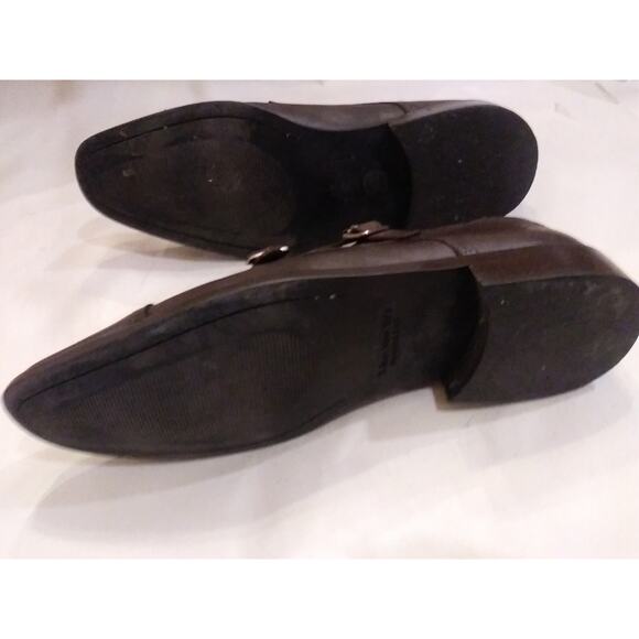 TO BOOT NEW YORK MENS DOUBLE MONK STRAP BROWN LEATHER SHOES 9.5 M Made In Italy main image 9